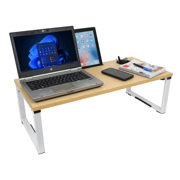 Computer desk for bed